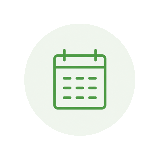 Green calendar